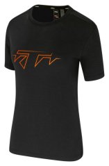 Dámské triko KTM Logo Tee černé 3PW2500176