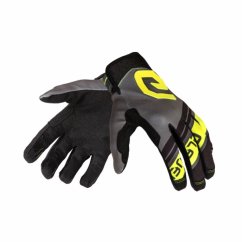 Moto rukavice ELEVEIT X-LEGEND šedo/černo/žluté