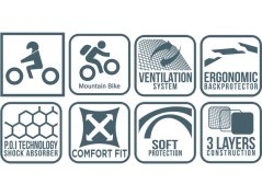 Chránič hrudi ACERBIS PLASMA BODY ARMOUR LEVEL 2 24515.318