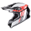 Moto přilba SCORPION VX-16 EVO AIR LIGNES černo/červená