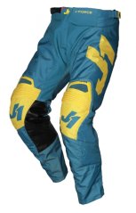 Moto kalhoty JUST1 J-FORCE TERRA modro/žluté