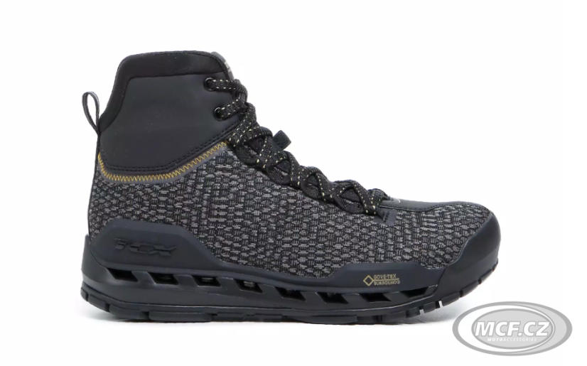 Moto boots TCX CLIMATREK SURROUND GORE-TEX LADY black/gold