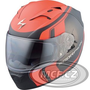 Moto přilba SCORPION EXO-1200 AIR STREAM TOUR černo/červená matná