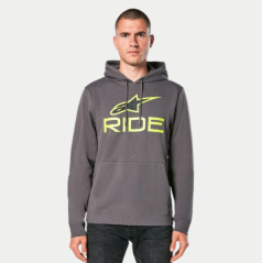 Mikina ALPINESTARS RIDE V3 šedo/limetkově/černá 1244-52060 1845