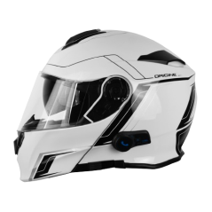 Moto přilba ORIGINE DELTA BLUETOOTH MOTION bílá