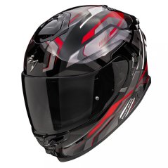 Motorcycle helmet SCORPION EXO-GT SP AIR AUGUSTA black/grey/red