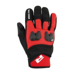 Moto rukavice RICHA MONACO MESH červené