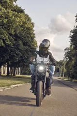 Dámská moto bunda RICHA STRADALE HOODIE černá