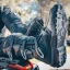 Moto boty ELEVEIT X-PRIVILEGE E-DRY ENDURO hnědé