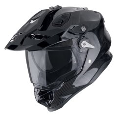 Motorcycle helmet SCORPION ADF-9000 CARBON AIR solid black