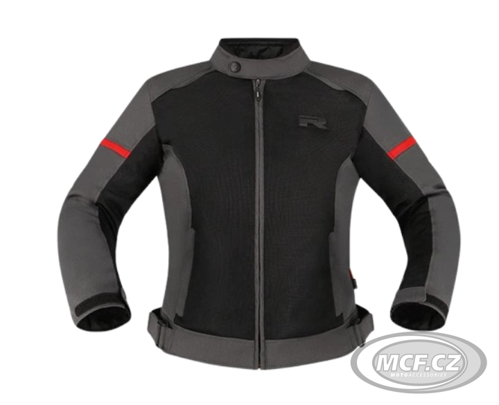 Dámská moto bunda RICHA AUYAN WP šedo/červená