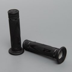 Rukojeti na moto PROGRIP šedo/černé PA0838