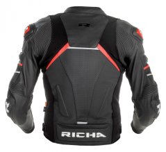 Motorcycle leather jacket RICHA MUGELLO 2 red