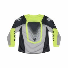 Dětský dres FOX 180 Jersey Kids Collect šedo/žlutý 36331-086