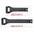 Strap XPD OFF ROAD black, 2pcs