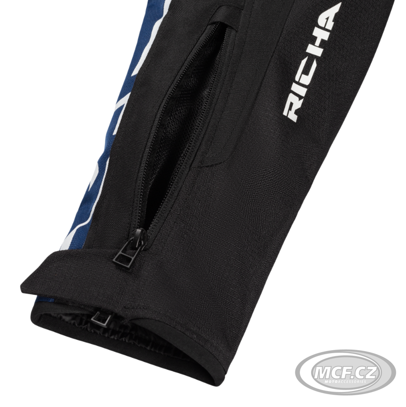 Moto bunda RICHA STRADALE TEX WP černo/modrá