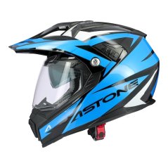 Moto přilba ASTONE CROSSMAX OURAGAN modrá