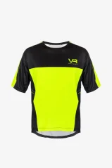 Funkční triko VR EQUIPMENT MTB PERFORMANCE černo/neonově žluté EQMTSMB00128