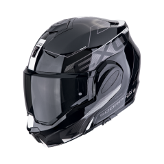 Moto přilba SCORPION EXO-TECH EVO TRAVELLER černo/bílá