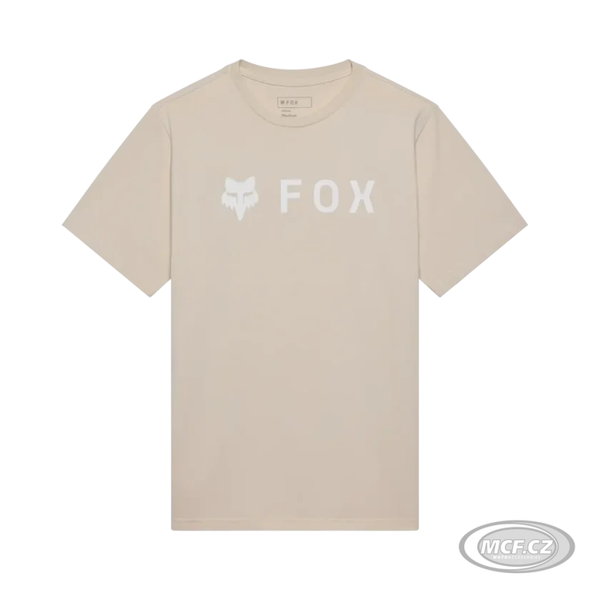 Triko FOX Absolute 195 Original Tee křídově bílé 39404-089