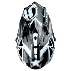 Kšilt JUST1 J32 MOTO X bílý