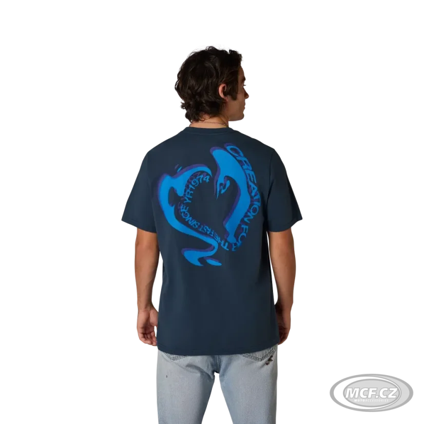 Triko FOX Vision 195 Original 38309-D17 galaxy modrá