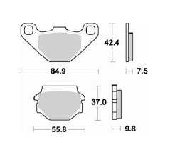 BRAKING desky 669CM44