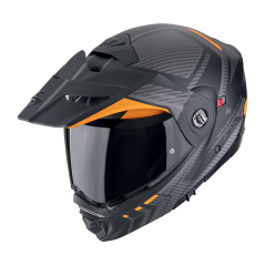 Moto přilba SCORPION ADX-2 LEWIS matná černo/oranžová