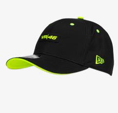 Kšiltovka VR46 New Era 9SEVENTY STRETCH SNAP 522604 černo/fluo žlutá