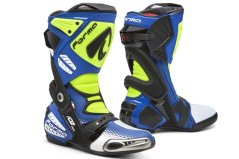 Moto boty FORMA ICE PRO replica ANDREA LOCATELLI tmavě modro/fluo žluté