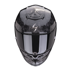 Moto přilba SCORPION EXO-R1 EVO CARBON AIR ONYX černá