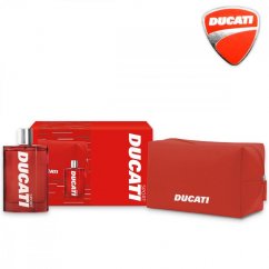 Dárková sada Ducati SPORT Eau De Toilette 100 ml + kosmetická taštička
