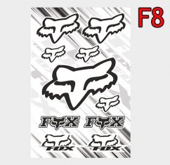 Samolepky FOX F8