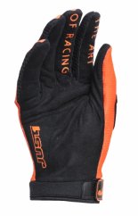 Dětské moto rukavice JUST1 J-FORCE X  neonově oranžové