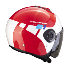 Motorcycle helmet SCORPION EXO-CITY II MALL red/white/blue