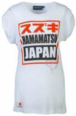 Dámské triko SUZUKI HAMAMATSU bílé FTL07