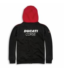 Dětská mikina DUCATI CORSE TRACK černo/červená 98770111