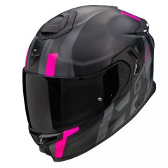 Motorcycle helmet SCORPION EXO-GT SP AIR TOURADVEN matt black/pink