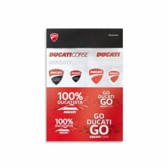 Samolepky DUCATI 100% DUCATISTA 987800981