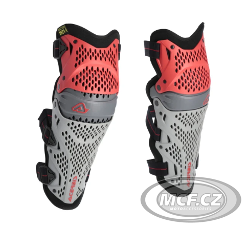 Chrániče kolen ACERBIS IMPACT PRO červeno/šedé 27097.347
