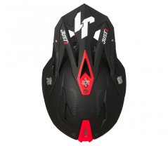 Moto přilba JUST1 J18 OLD SCHOOL matná černá