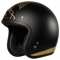 Retro helma na moto ORIGINE PRIMO LIMITED EDITION matná černá