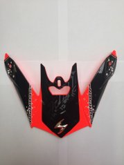 Kšilt SCORPION VX-20 AIR QUARTZ neonově červený