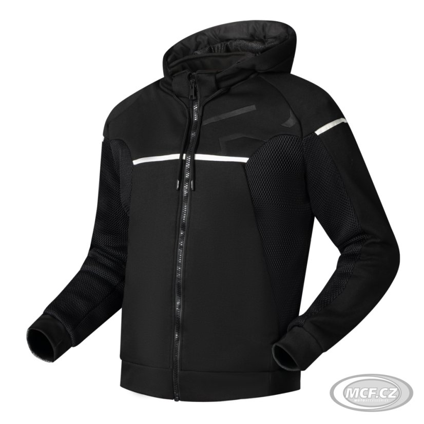 Motorcycle jacket RICHA STRADALE AIR HOODIE black