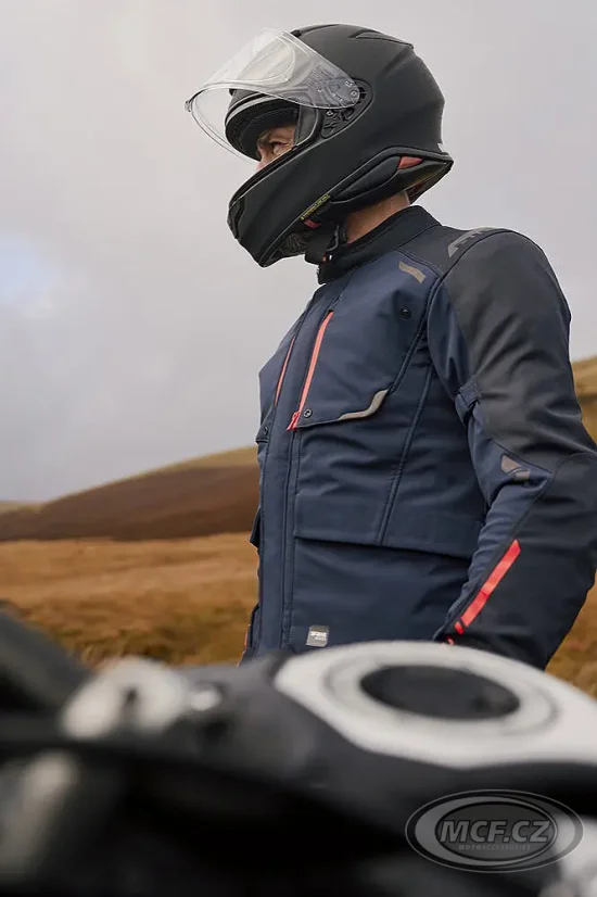 Moto bunda RICHA TAURUS modrá