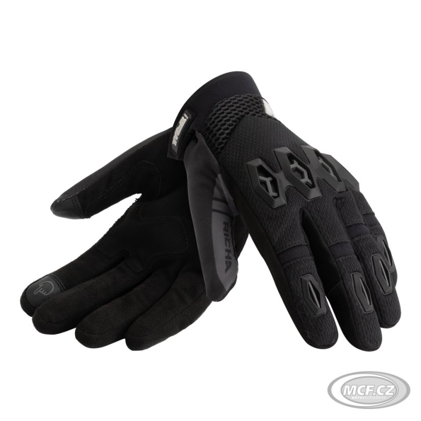 Moto rukavice RICHA R-MX černé