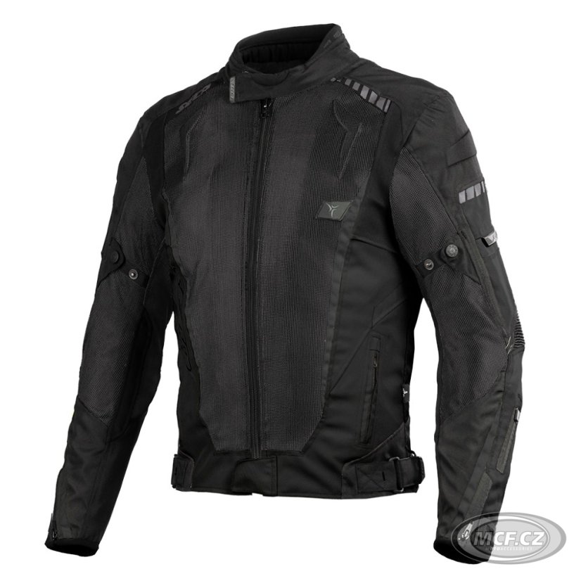 Dámská moto bunda SECA AIRFLOW II LADY černá