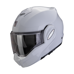 Motorcycle helmet SCORPION EXO-TECH EVO PRO solid light grey