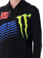 Mikina FABIO QUARTARARO Yamaha MotoGP Monster Energy černá 2323701