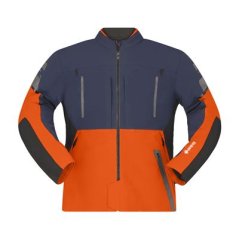 Motorcycle jacket RICHA ORION Gore-Tex dark blue/orange